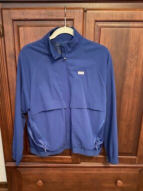 Women’s Electric Blue — Sydney Scrub Jacket (M)